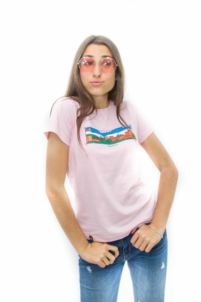 Camiseta rosa palo Alhambra